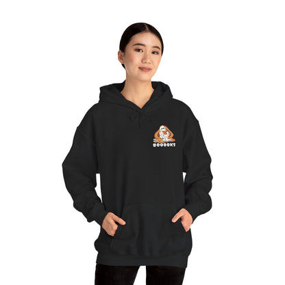 Cozy Halloween Cat Hoodie | Unisex Sweatshirt for Fall, Autumn Vibes, Casual Wear, Gift for Cat Lovers, Spooky Season