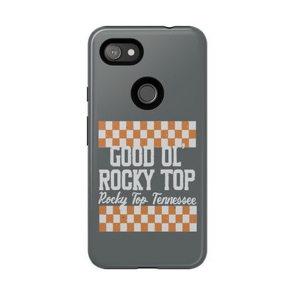 Rocky Top Phone Case, Tennessee Pride Case, Gift for Volunteers, Durable Phone Cover, College Student Accessory, Sports Fan Merchandise