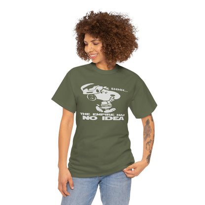 Galaxy Humor Unisex Heavy Cotton Tee - Fun for Sci-Fi Fans, Casual Wear, Gift for Birthdays, Geek Culture