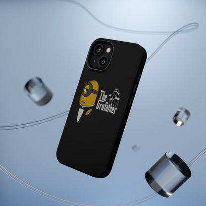 Magnetic Tough Cases: The Gruffather Phone Cover, Gift for Minions Fans, Unique Cell Phone Case, Durable Protective Case, Fun Cartoon Design
