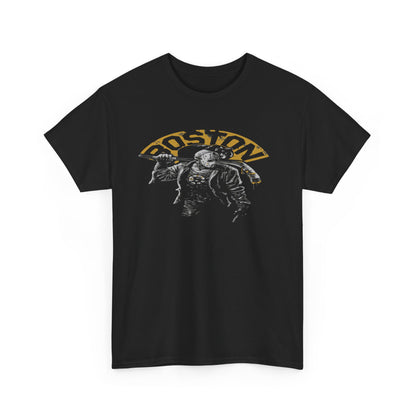 Boston Graphic Tee, Unisex Cotton T-Shirt, Casual Wear, Gift for Him/Her, Streetwear Style, Travel Souvenir, Boston Pride Shirt