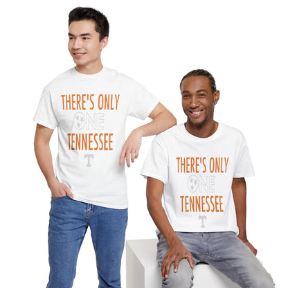 Tennessee Pride Tee, Unisex Heavy Cotton Tee, Tennessee Fans Gift, College Sports Apparel, Casual Everyday Wear, State Pride Shirt