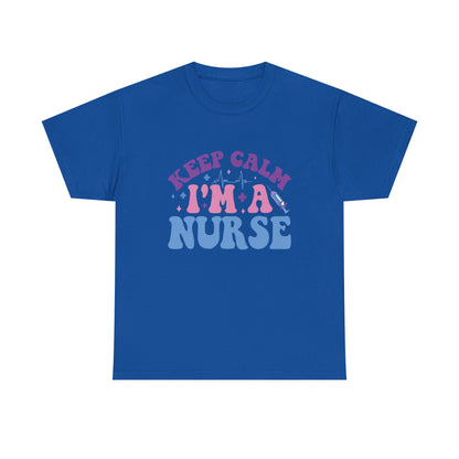Nurse Appreciation Heavy Cotton Tee, Funny Nurse Gift, Medical Humor Shirt, Nurse Day Celebration Tee, Caregiver Outfit