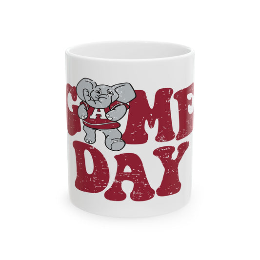 Game Day Bamba Ceramic Mug - Perfect for Football Fans, Tailgating, Gift for Gamers, Holiday Drinkware, Sports Enthusiast