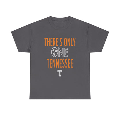 Tennessee Pride Tee, Unisex Heavy Cotton Tee, Tennessee Fans Gift, College Sports Apparel, Casual Everyday Wear, State Pride Shirt