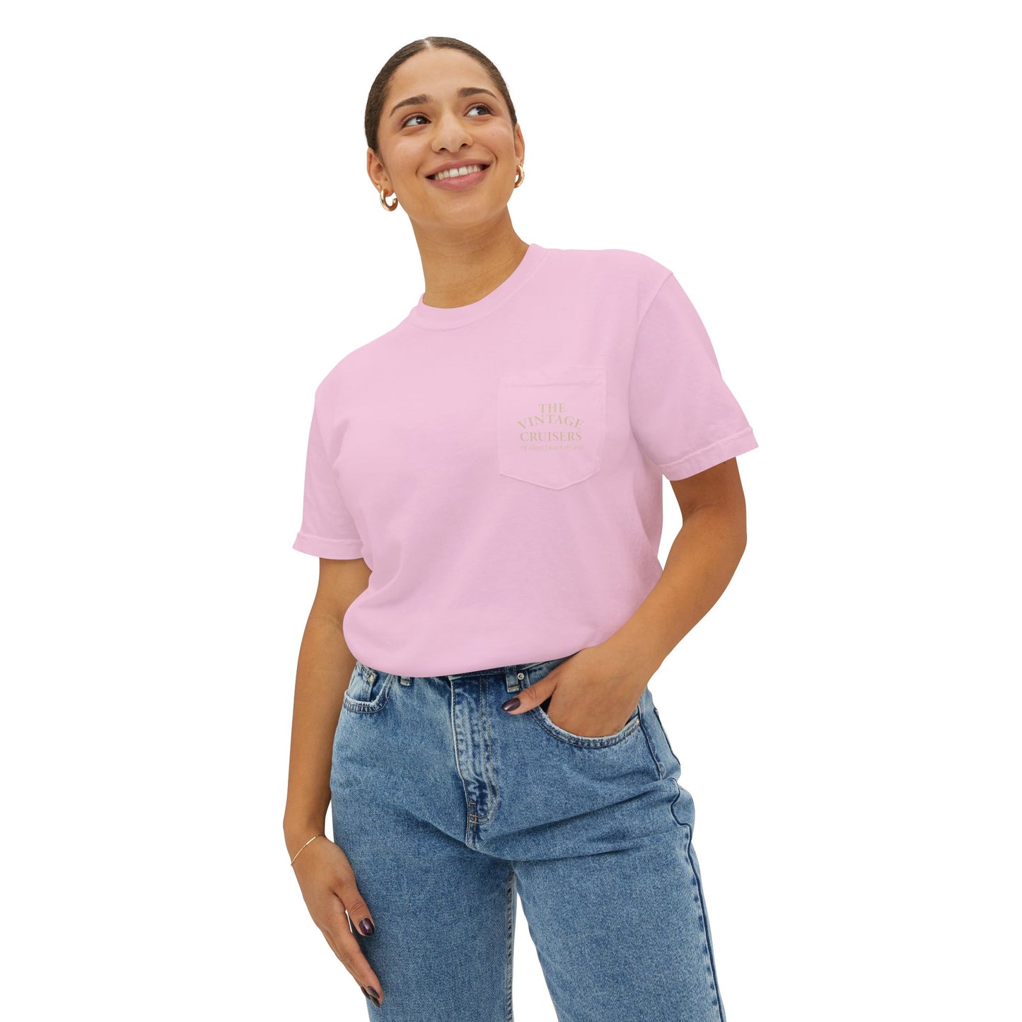 Vintage Allons church of Christ Cruise Pocket T-Shirt
