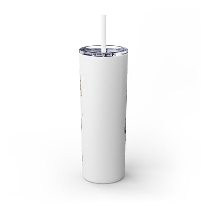 NBA Toons Skinny Tumbler with Straw, 20oz - Stylish Drinkware for Sports Fans, Gift for Birthdays, Holidays, Basketball Lovers, Fun [...]