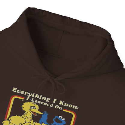 Vintage Street Art Hoodie - Cozy Unisex Sweatshirt for Creative Souls, Outdoor Relaxation, Casual Hangouts