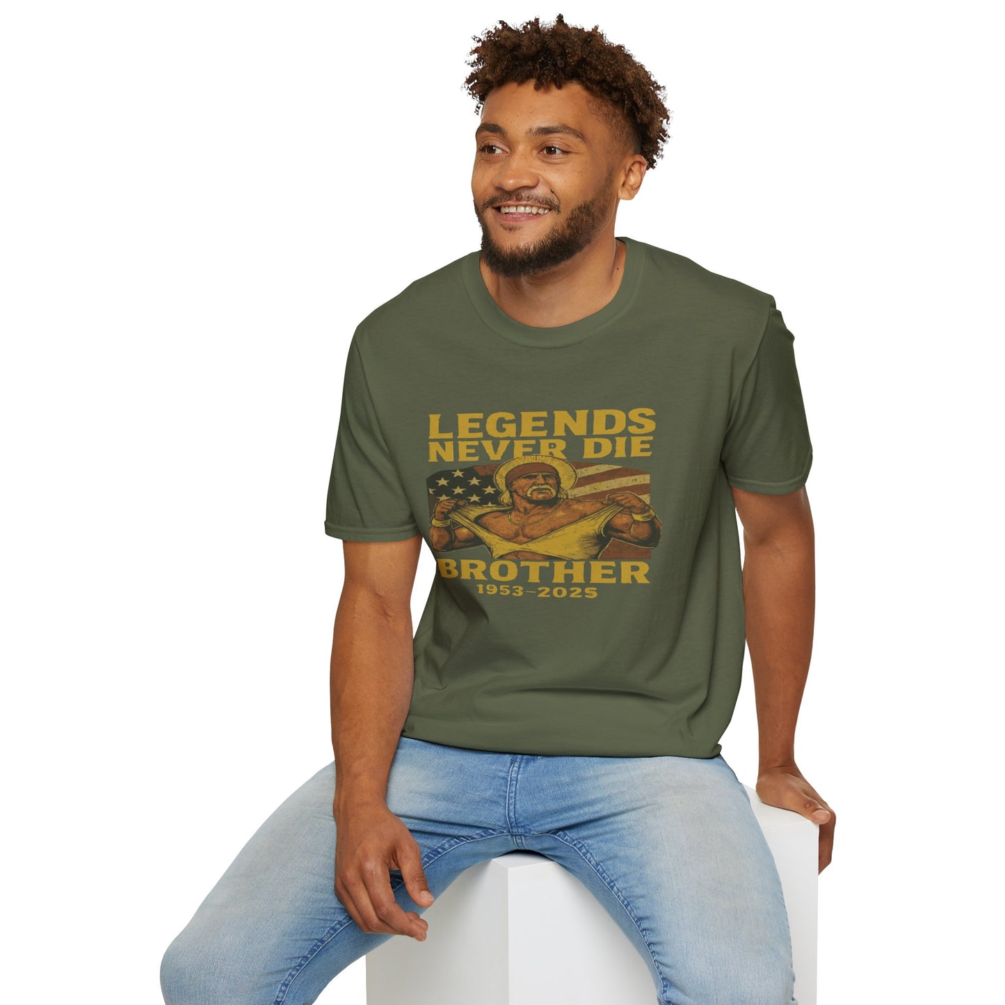 Legends Never Die Brother Memorial T-Shirt – Vintage Tribute Tee (1952–2023)