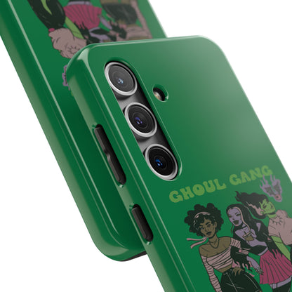 Ghoul Gang Tough Phone Case, Phone Accessory, Halloween Gift, Spooky Aesthetic, Durable Protection, Trendy Design