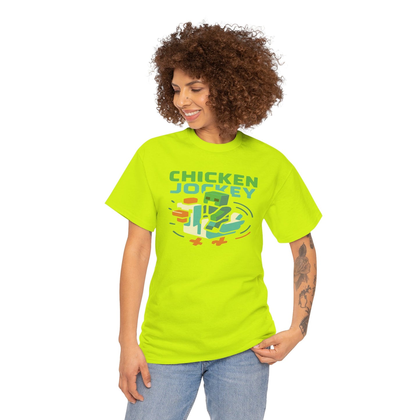 Chicken Jockey Minecraft T-shirt