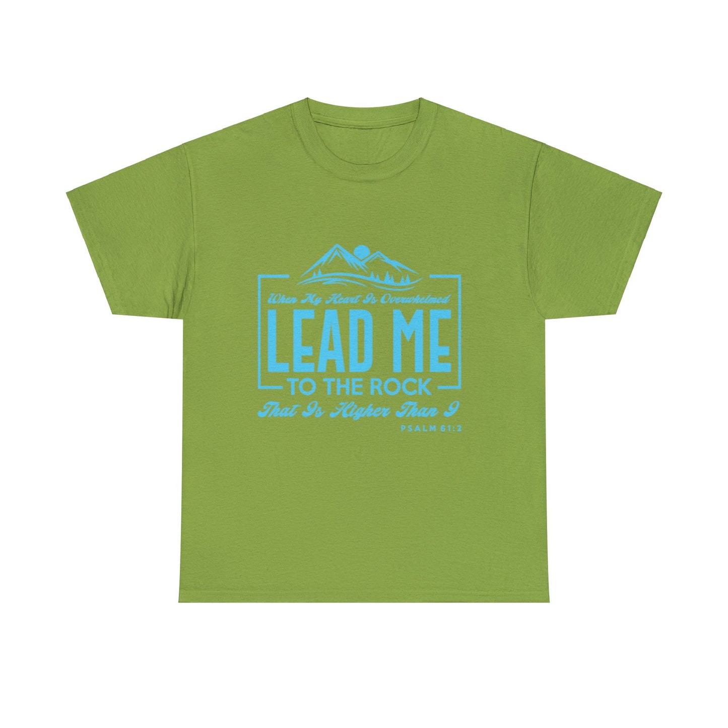 Lead Me to The Rock Unisex Heavy Cotton Tee