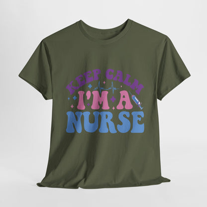 Nurse Appreciation Heavy Cotton Tee, Funny Nurse Gift, Medical Humor Shirt, Nurse Day Celebration Tee, Caregiver Outfit