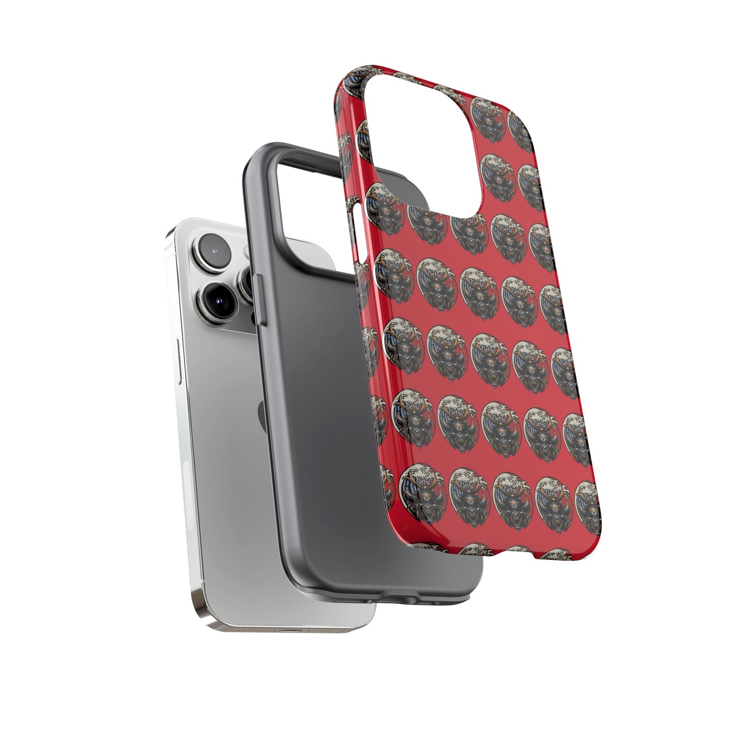 Bold Phone Case, Tough Phone Cover, Red Phone Protector, Unique Gift for Him/Her, Trendy Tech Accessory