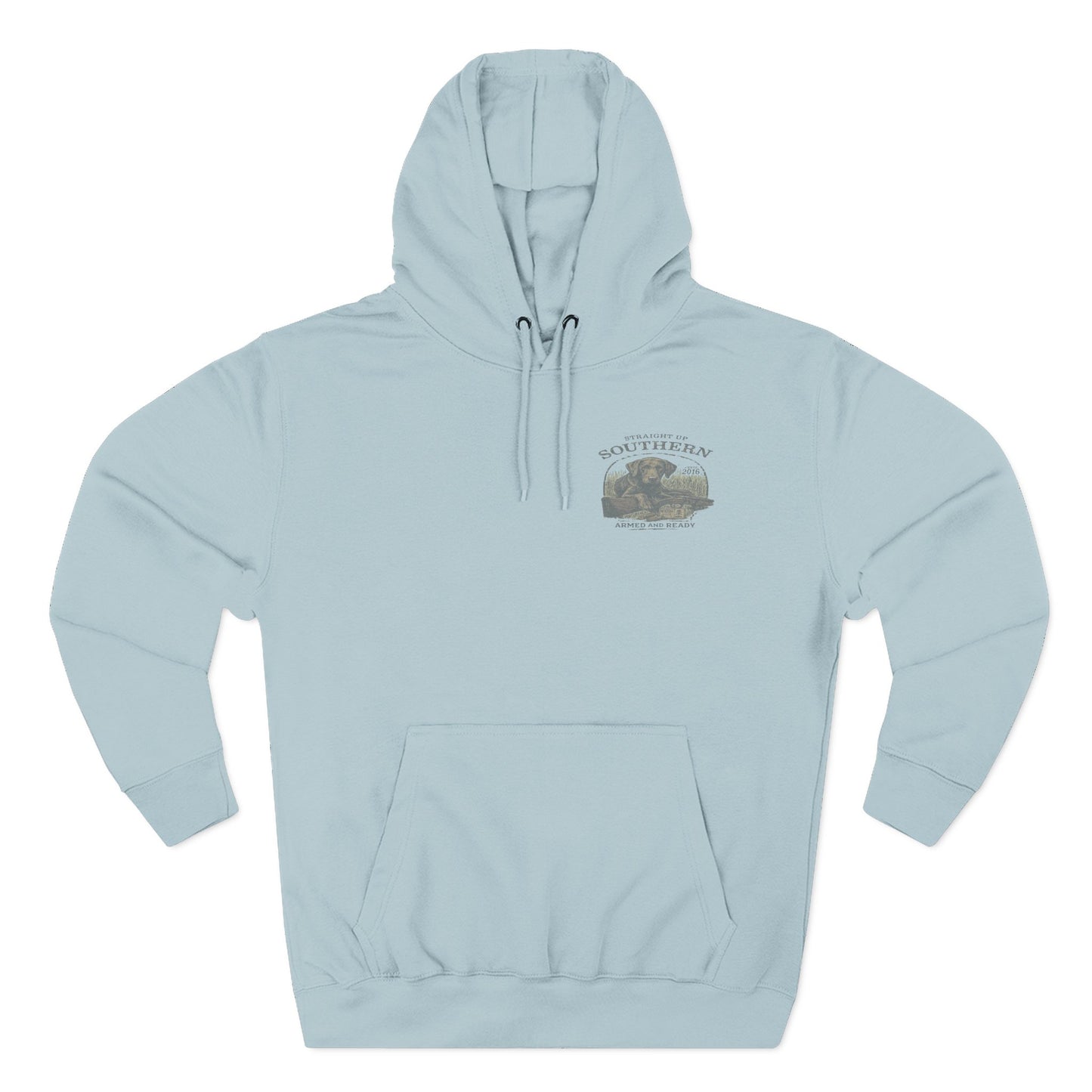 Southern Retriever Hoodie — 'Straight Up Southern' Graphic Pullover