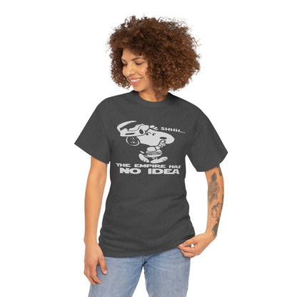 Galaxy Humor Unisex Heavy Cotton Tee - Fun for Sci-Fi Fans, Casual Wear, Gift for Birthdays, Geek Culture