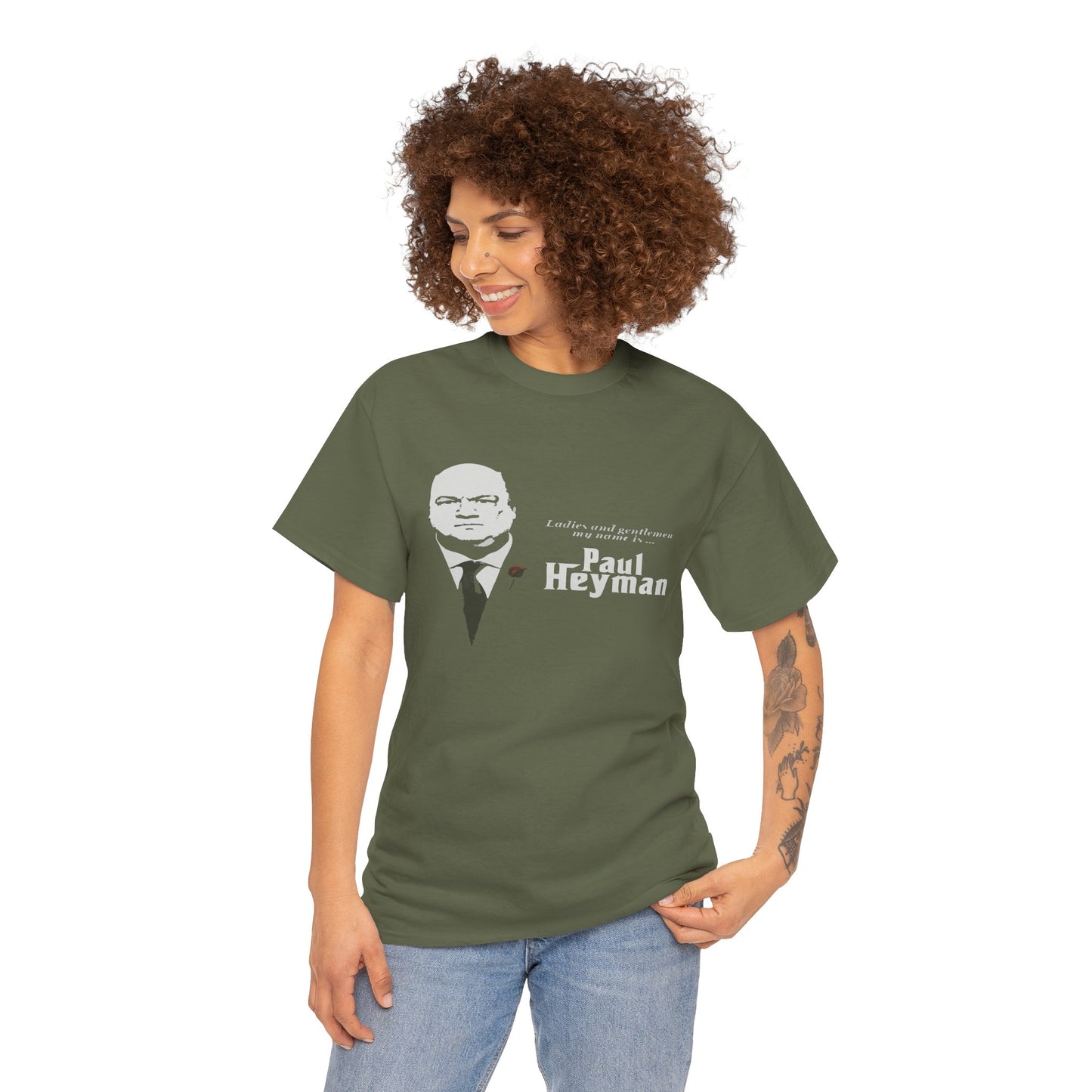 Paul Heyman Quote T‑Shirt — "I Exist Only To Make You Look Good" Pro Wrestling Tee