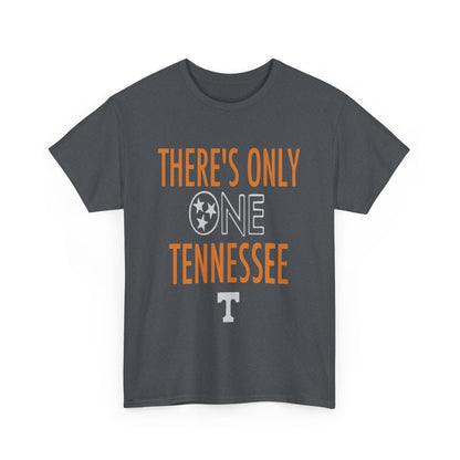 Tennessee Pride Tee, Unisex Heavy Cotton Tee, Tennessee Fans Gift, College Sports Apparel, Casual Everyday Wear, State Pride Shirt