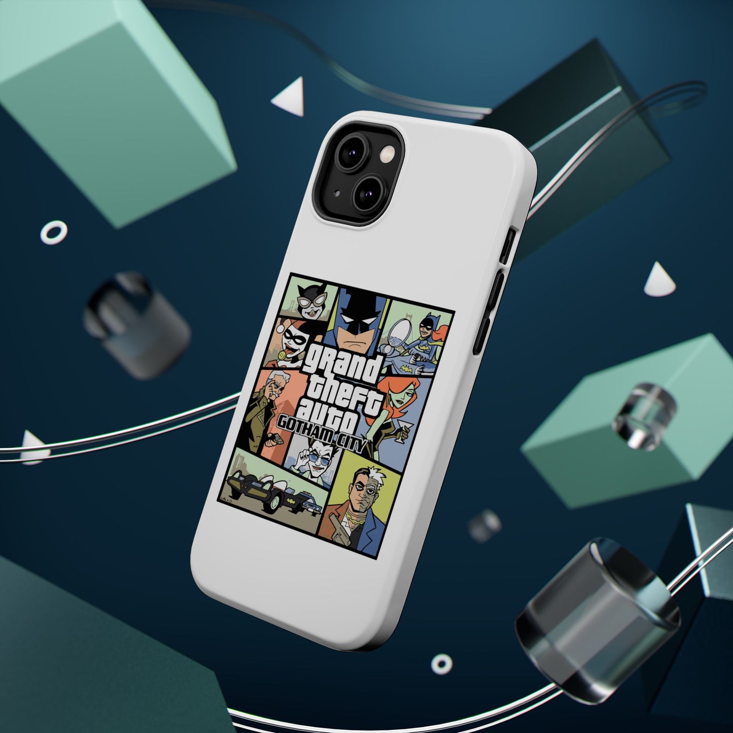 Grand Theft Auto Magnetic Tough Case, Gaming Phone Case, GTA Art Phone Cover, Gifts for Gamers, Cool Cell Phone Case