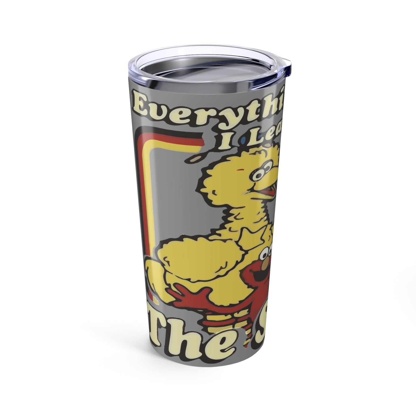 Tumbler — Retro Sesame Street Characters 20oz Insulated Travel Cup