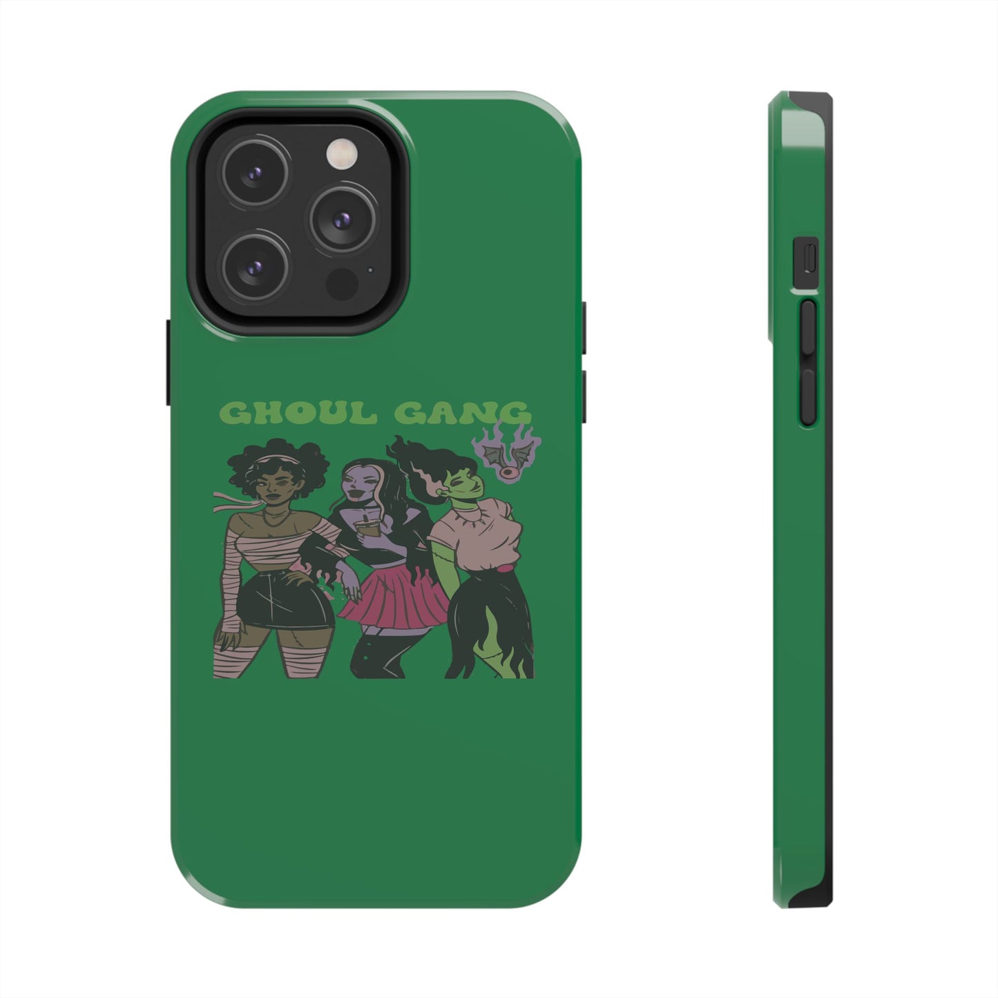 Ghoul Gang Tough Phone Case, Phone Accessory, Halloween Gift, Spooky Aesthetic, Durable Protection, Trendy Design