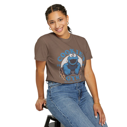 Cookie Monster Inspired Unisex T-Shirt, Fun Gift for Gamers, Casual Wear, Birthday Gift, Kitchen & Gym Motivation