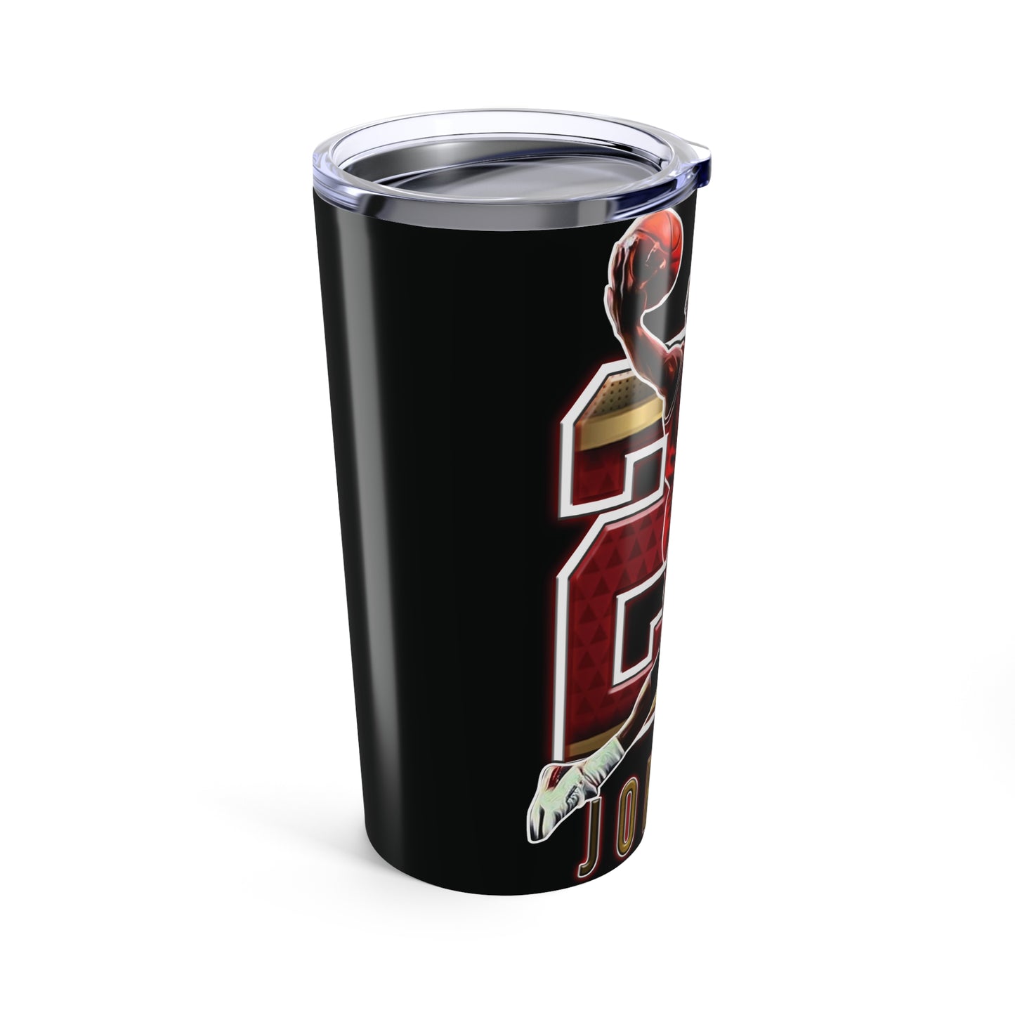Michael Jordan 23 Basketball 20oz Tumbler — Retro Dunk Stainless Travel Cup