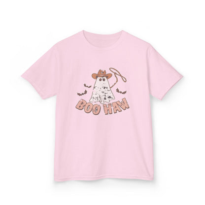 Boo Haunt Kids Tee, Halloween Shirt, Ghost Costume T-Shirt, Fun Kids Apparel, Spooky Party Outfit