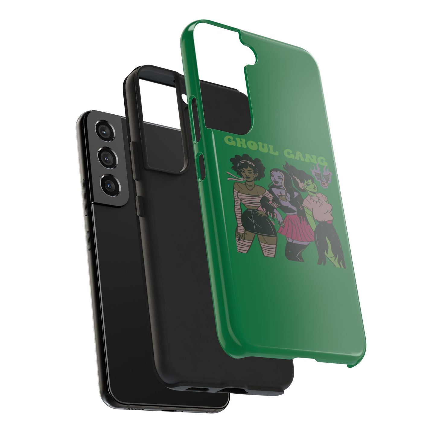 Ghoul Gang Tough Phone Case, Phone Accessory, Halloween Gift, Spooky Aesthetic, Durable Protection, Trendy Design