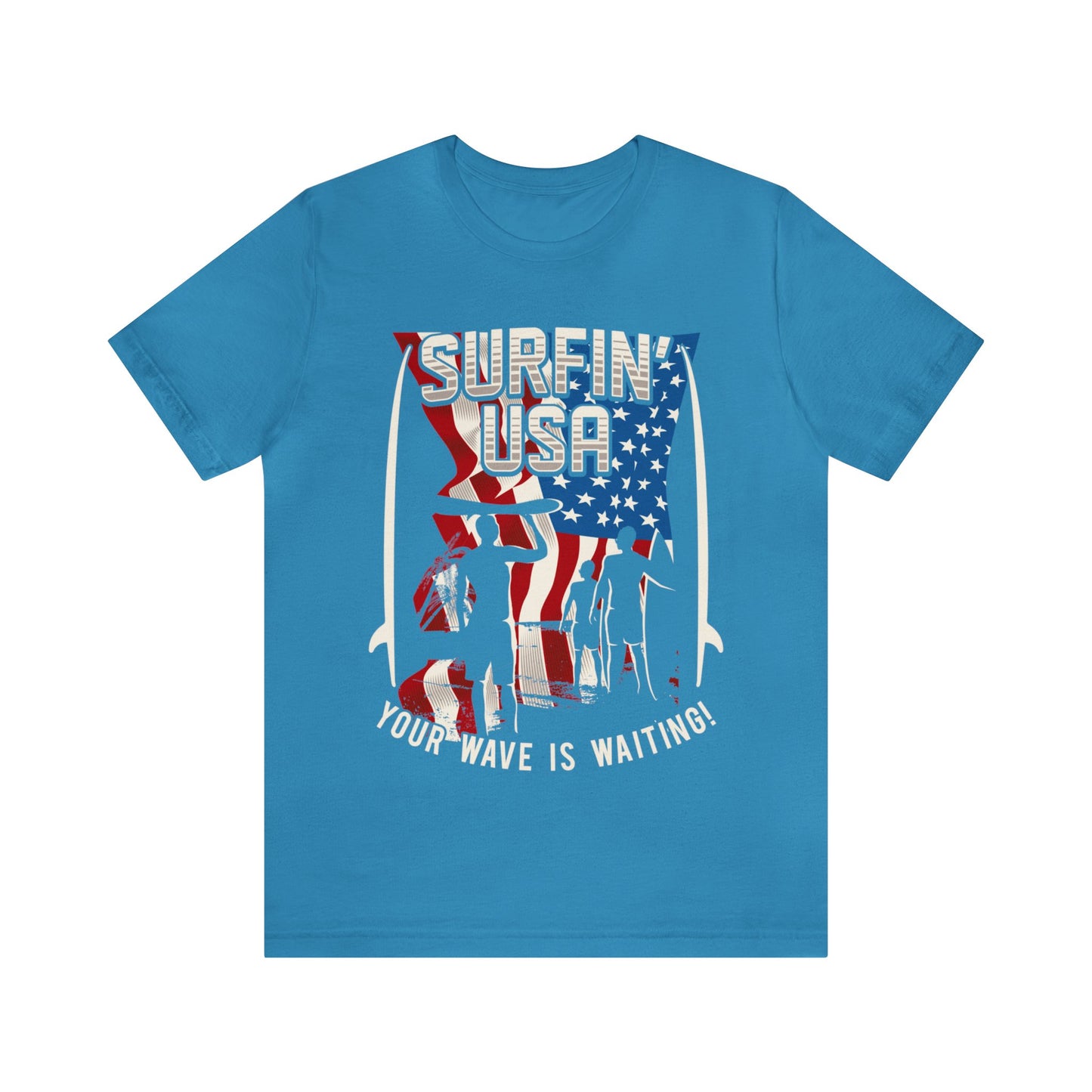 Surtfin' USA Jersey Short Sleeve Tee