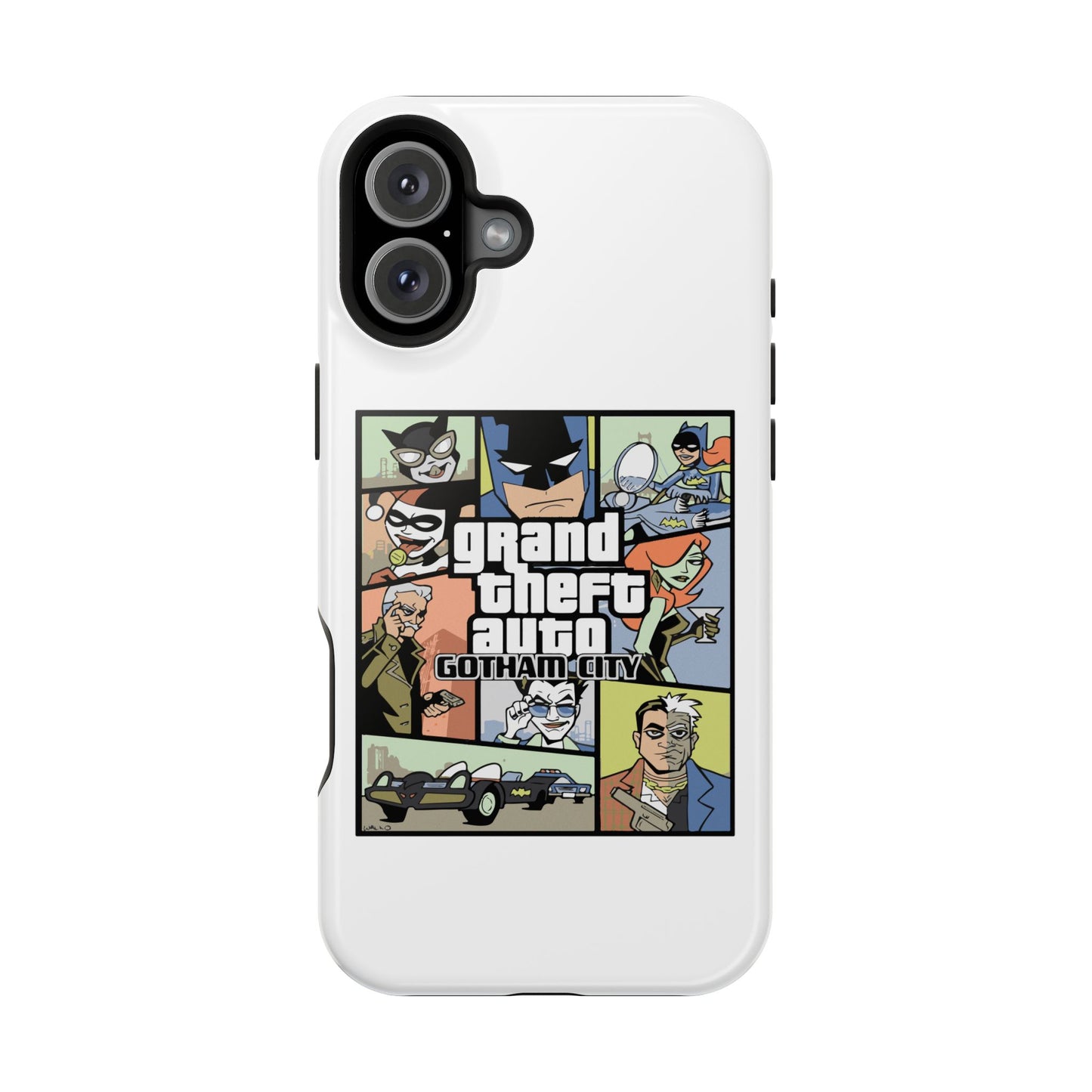 Grand Theft Auto Magnetic Tough Case, Gaming Phone Case, GTA Art Phone Cover, Gifts for Gamers, Cool Cell Phone Case