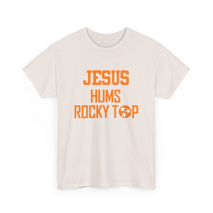 Jesus Hums Rocky Top Tee | Christian Football Tennessee Vols Shirt