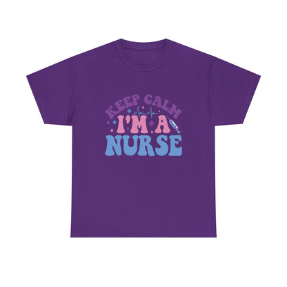 Nurse Appreciation Heavy Cotton Tee, Funny Nurse Gift, Medical Humor Shirt, Nurse Day Celebration Tee, Caregiver Outfit