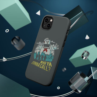 Ghostbuster-Inspired Tough Phone Case - Who Ya Gonna Call? - Perfect for Fans, Gift for Halloween, Geeky Accessories, Durable Protection