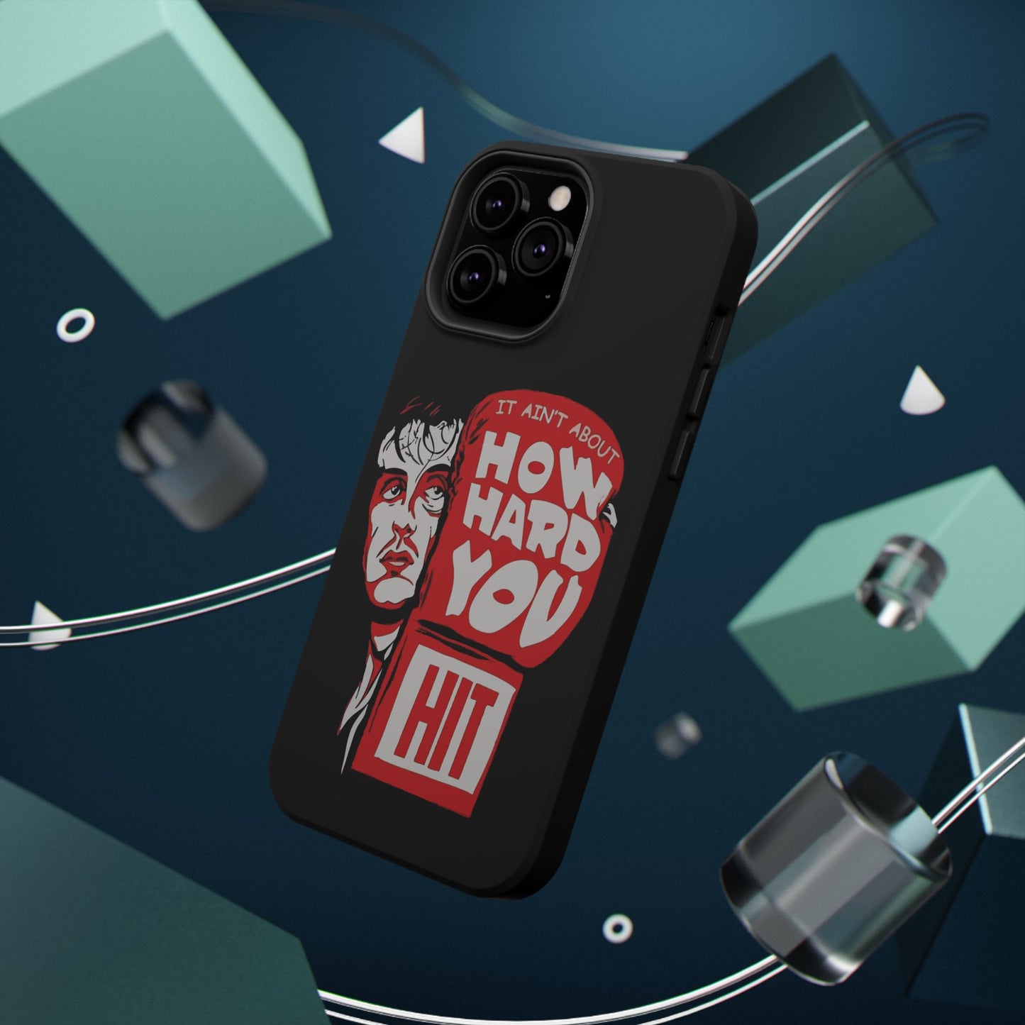 Impact-Resistant Phone Case, Rugged Smartphone Cover, Tough Phone Protection, Inspirational Gift, Motivational Tech Accessory