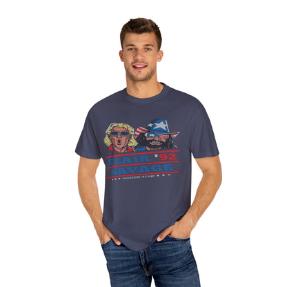 Retro Wrestling Fan T-Shirt, Unisex Graphic Tee, Flair Savage Shirt, Sports Fan Apparel, Vintage Style Gift