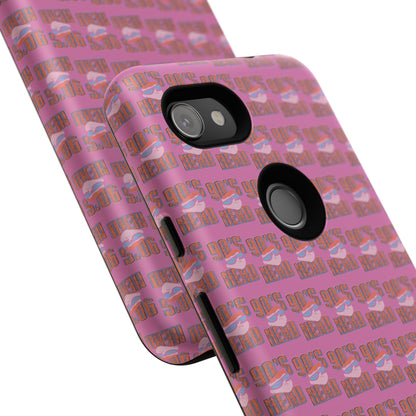 90s Vibe Phone Case, Retro Tough Cases, Gift for Nostalgia Lovers, Durable Phone Covers, 90s Themed Accessories
