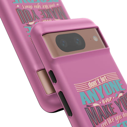 Inspirational Phone Case, Motivational Phone Cover, Tough Cases for Her, Gift for Friends, Self-Love Quote Case