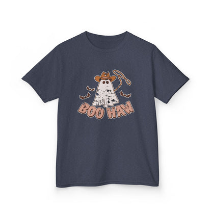 Boo Haunt Kids Tee, Halloween Shirt, Ghost Costume T-Shirt, Fun Kids Apparel, Spooky Party Outfit