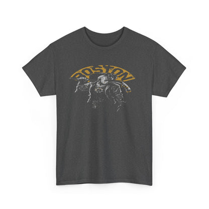 Boston Graphic Tee, Unisex Cotton T-Shirt, Casual Wear, Gift for Him/Her, Streetwear Style, Travel Souvenir, Boston Pride Shirt