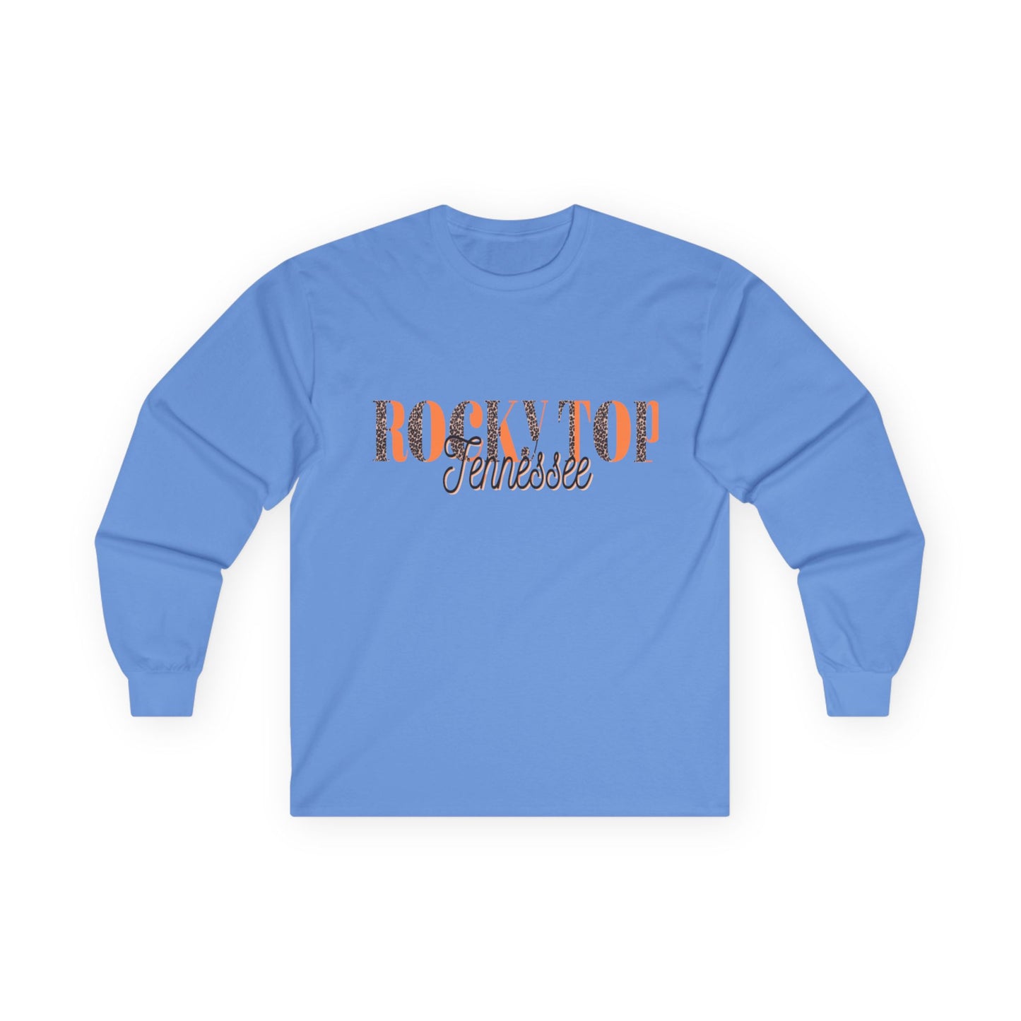 Rocky Top Tennessee Long Sleeve Tee — Vintage Script State Pride