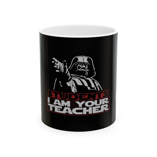 Darth Vader Teacher Mug, Teacher Gift, Star Wars Mug, Coffee Cup for Educators, Funny Gift Idea for Students