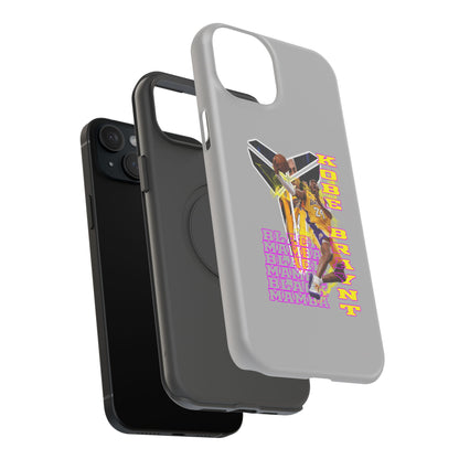 Impact-Resistant Phone Case — Bold Retro Basketball Graphic