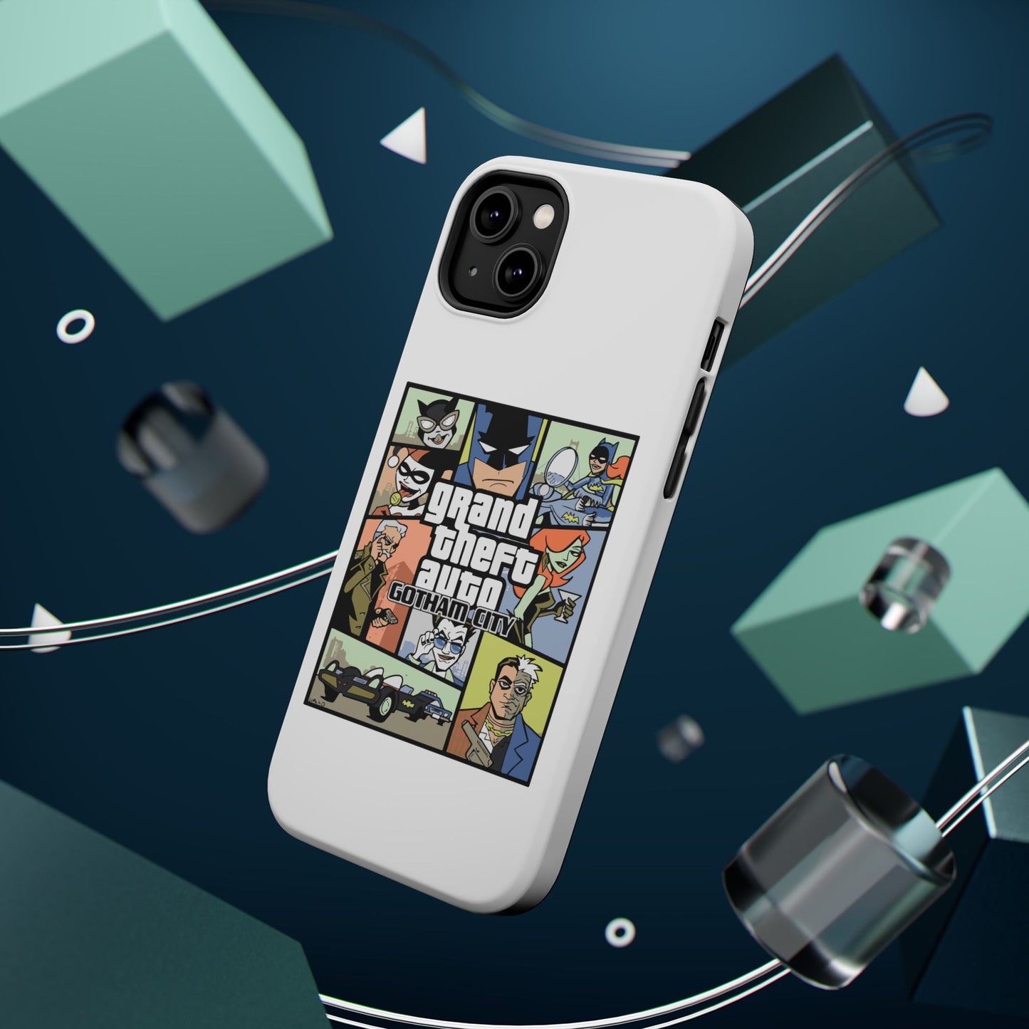 Grand Theft Auto Magnetic Tough Case, Gaming Phone Case, GTA Art Phone Cover, Gifts for Gamers, Cool Cell Phone Case