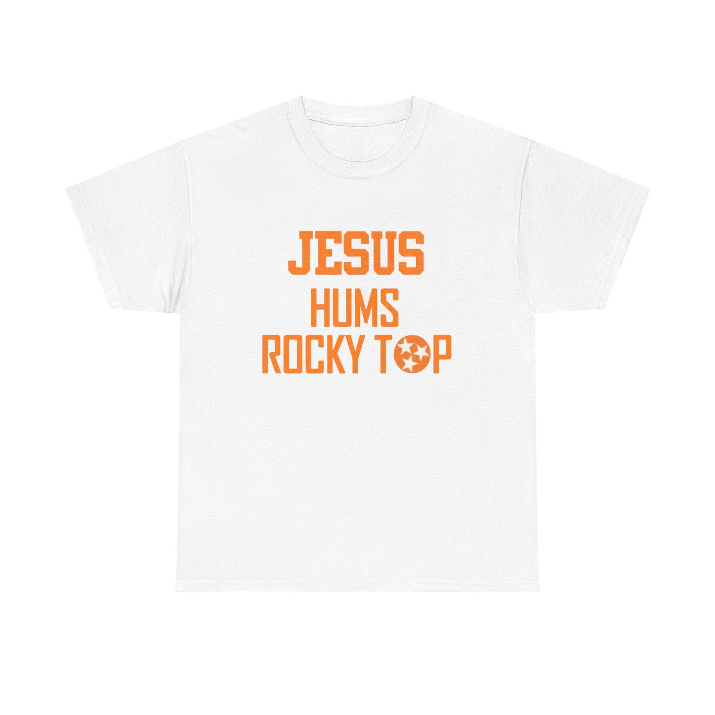Jesus Hums Rocky Top Tee | Christian Football Tennessee Vols Shirt