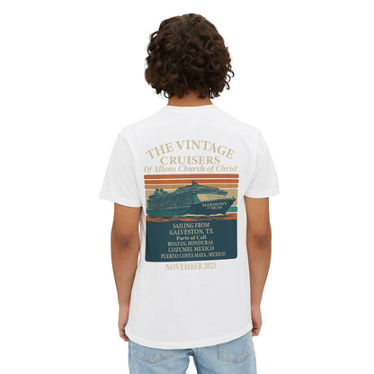 Vintage Allons church of Christ Cruise Pocket T-Shirt
