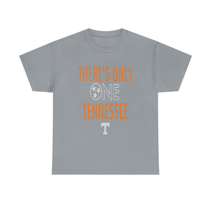 Tennessee Pride Tee, Unisex Heavy Cotton Tee, Tennessee Fans Gift, College Sports Apparel, Casual Everyday Wear, State Pride Shirt