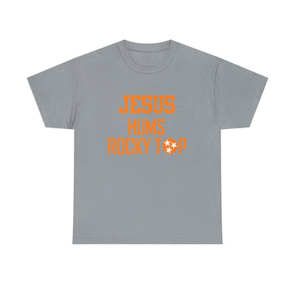 Jesus Hums Rocky Top Tee | Christian Football Tennessee Vols Shirt