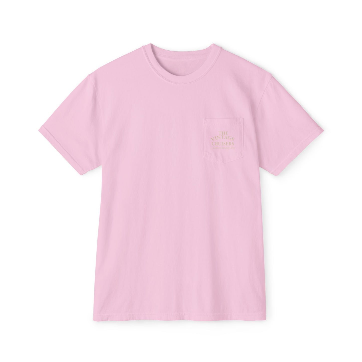 Vintage Allons church of Christ Cruise Pocket T-Shirt