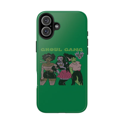 Ghoul Gang Tough Phone Case, Phone Accessory, Halloween Gift, Spooky Aesthetic, Durable Protection, Trendy Design